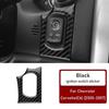 Real Soft Carbon Fiber for Chevrolet Corvette C6 2005 2006 2007 2008 2009 2010 2011 2012 2013 Car Ignition Button Switch Sticker
