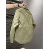 Men's Lightweight Winter Down Jacket – Shirt-Style, Short, Korean Loose Fit, Warm Workwear 2025 Edition.