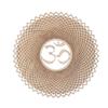 Sacred Geometry Ornament Handmade Coasters Laser Cut Slice Wood Base Wooden Wall Sign Home Wall Decor Flower Of Life Energy Mat