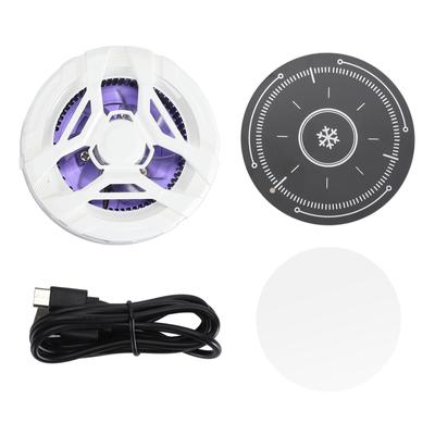 Enfriador de Teléfono Móvil Magnético Semiconductor Multifuncional 3 Niveles Ajustables 5500rpm Smartphone