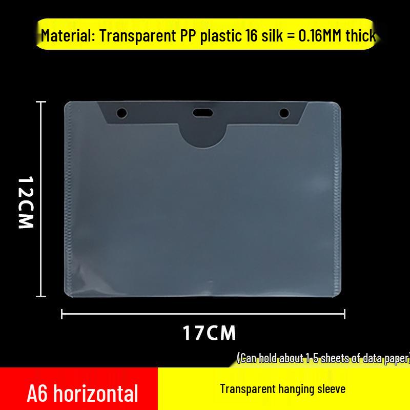 Durable Translucent Multi-Size Document Sleeve & Organizer
