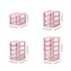 Clear Storage Organizer Desk Organizer with Drawers Plastic Stationery Organizer Makeup Organizer Storage Box for Office