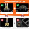 Heat Set Soldering Iron Tip Head Insert M2-M6 Hot Melt Brass Embedded Thread Nut Kit for Plastic Soldering