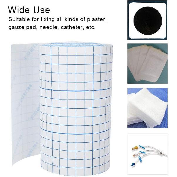 Tape, Breathable Medicals Tape Non Woven Adhesive Wound Dressing Medicals Fixation Bandage, Medicals Tape for Wound Care (15cm*10m)