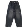 Boys' Fleece-lined Jeans - 2025 Spring/Autumn Trend: Casual Long Pants for Kids