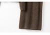 2026 Madder Brown Knit Sweater & Half Skirt Set in Heavyweight Pure Cashmere & Mulberry Silk