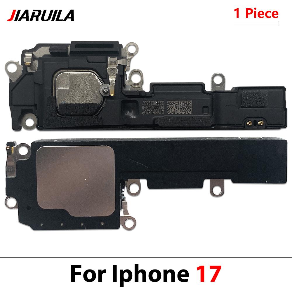 11Pcs, Bottom Loudspeaker For iPhone 16 Pro Max 16 Plus 17 Pro MAX 16E Loud Speaker Ringer Buzzer Flex Cable Replacement Parts