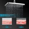 ABS, 12-Zoll Einzelstrahl-Überkopfbrause (Ohne Arm)