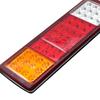 Ygmylandbb LED Truck Tail Lamp 24V 48LED All LED Rear Combination Lamp "Brake, Small, Turn Signal, Back Lamp" Integrated LED Tail Lamp for Large,