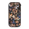 Large Capacity Pencil Pouch Dylan Obrien Actor Office Supplies Double Layer Pencil Case Stationery Women Makeup Bag Amazing Gift