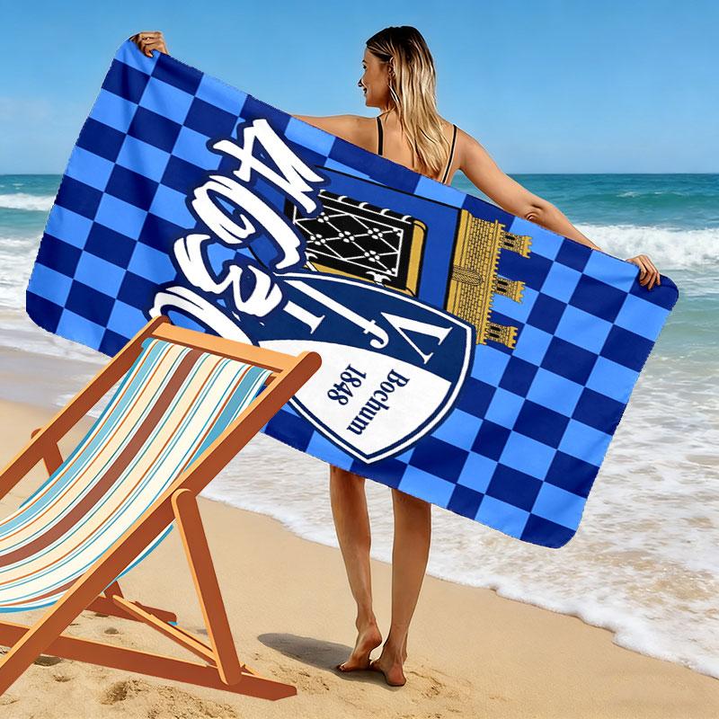 VfL Bochum 1848 Beach Towel, Large Soft Quick Dry Towel for Beach Camping Swimming