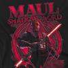 Star Wars: Maul-Shadow Lord Unisex Adult Fear Is My Ally T-Shirt