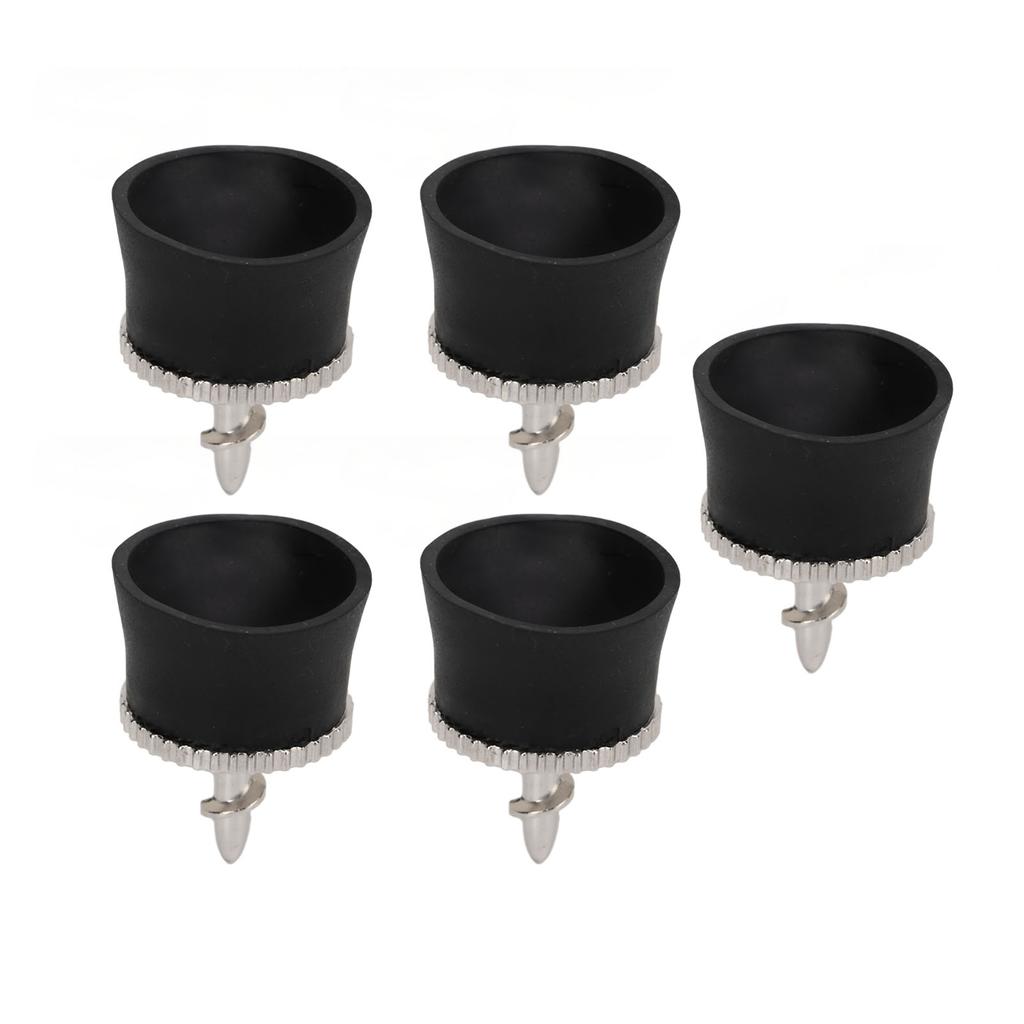 5 PCS Golf Ball Suction Cup Silicone Zinc Alloy Golf Grabber No Bending Golf Ball Picker