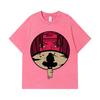 275 GSM Washed T-shirts 100% Cotton Naruto V8 Itachi Print Unisex Heavy Cotton T Shirt