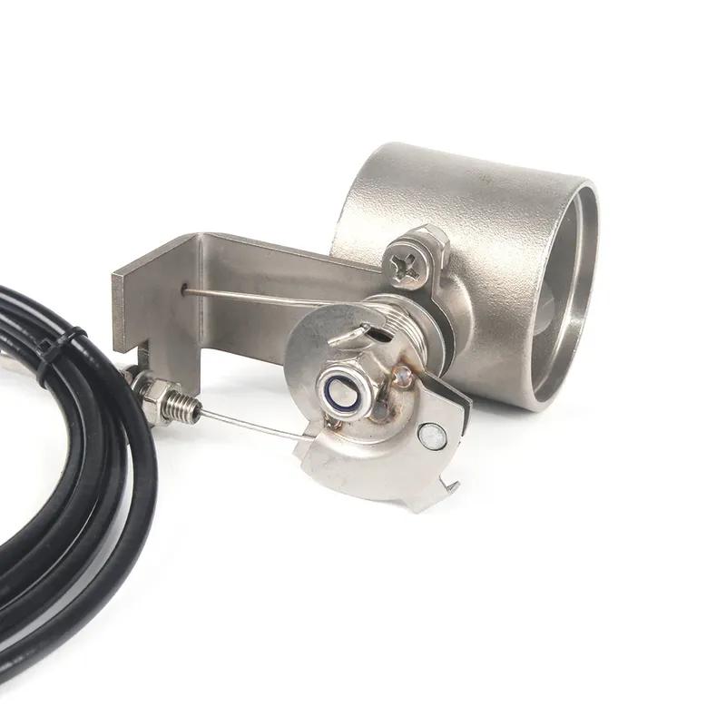 51MM / 2 Zoll Abgasregelventil Für Motorrad-Auspuffrohr Manuelles Bedienventil-Kit Universeller Mehrwinkel-Modus