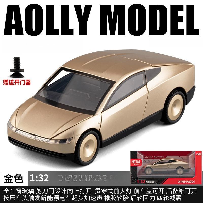 1:32 Unmanned Taxi Car Model Car Ornament Boy Simulation Alloy Toy Car Special Offer