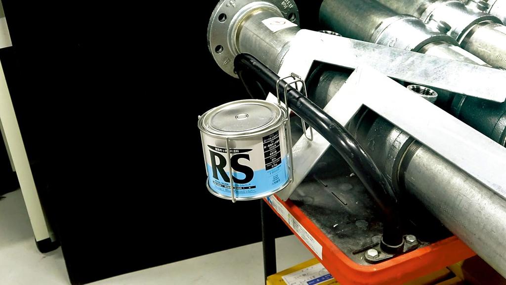 Niigata Seiki SK Plated Repair Can Holder with Legs, 700g Capacity, ASK-HDZ1