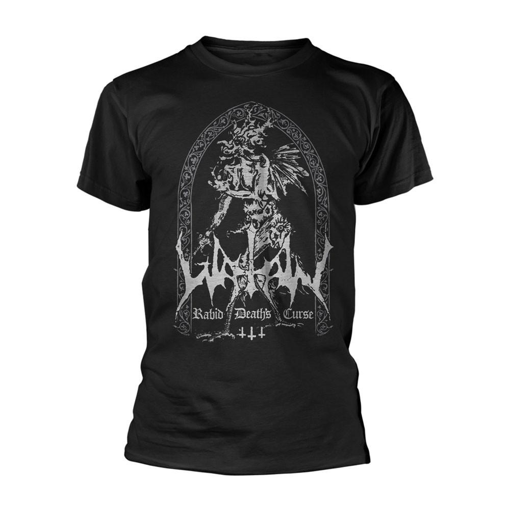 Men s Watain Rabid Deaths Curse T-shirt Medium Black L
