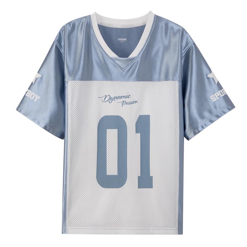 Zuoxi Boys  Retro Cool Breathable Short Sleeve T-Shirt 150