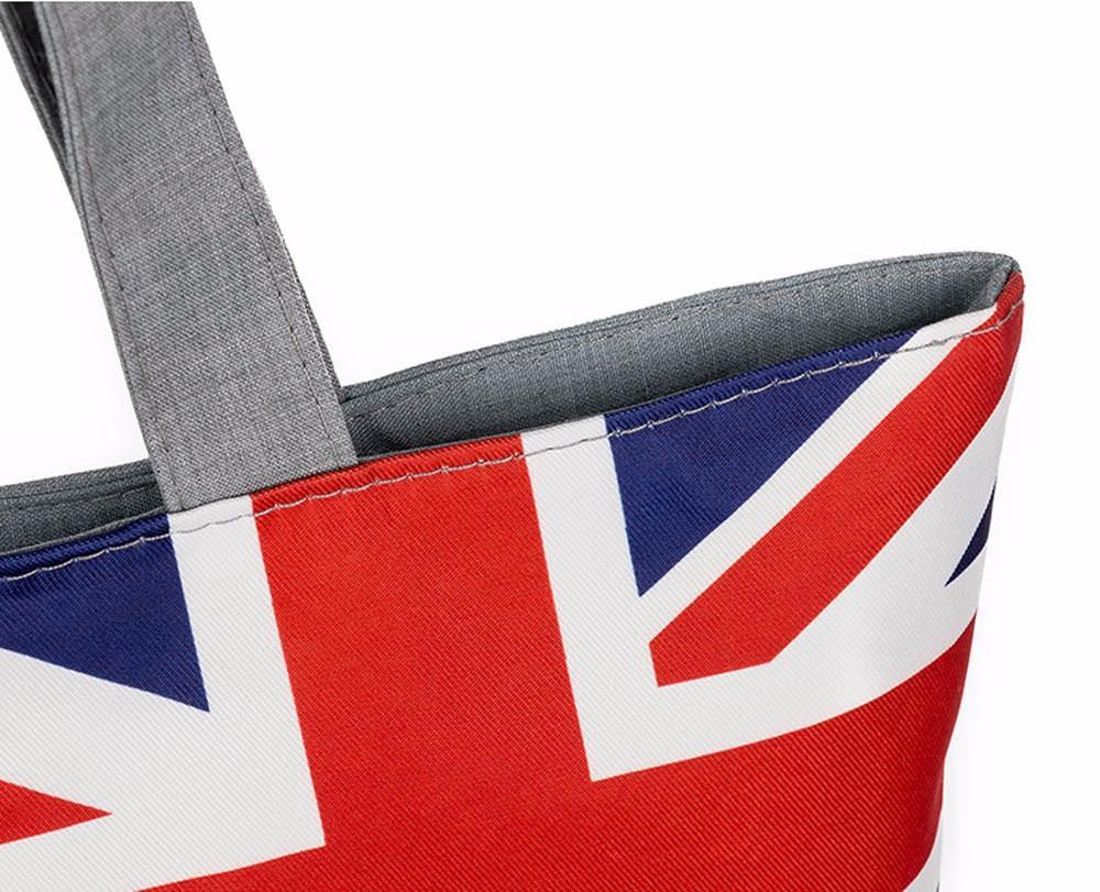 Londra Big Ben Kanvas Tote Günlük Plaj Çantaları Kadın Alışveriş Çantası Çanta