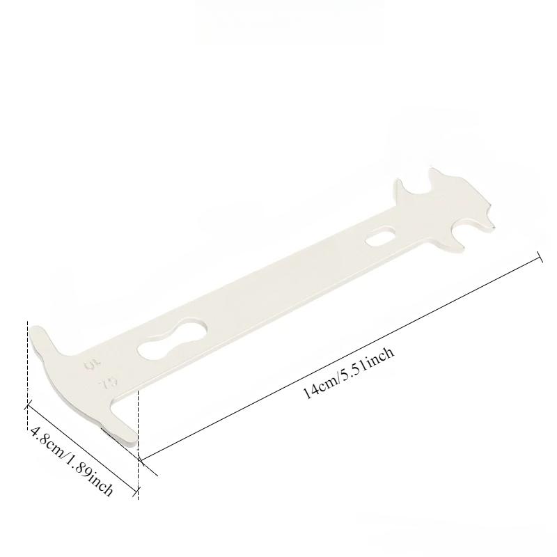 1pc Bicycle Chain Wear Indicator Checker Portable Bike Gauge Measurement Ruler Road Cycling Chain Replacement Repair Tools