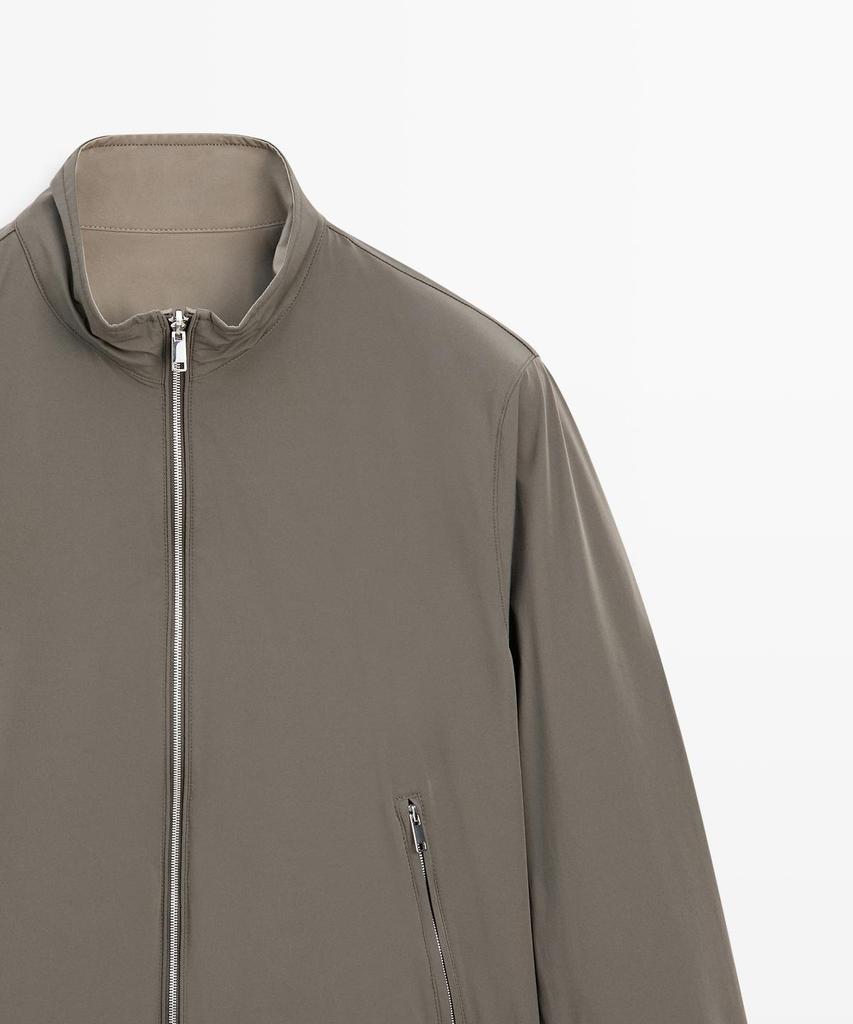 Massimo Dutti Short Reversible Jacket