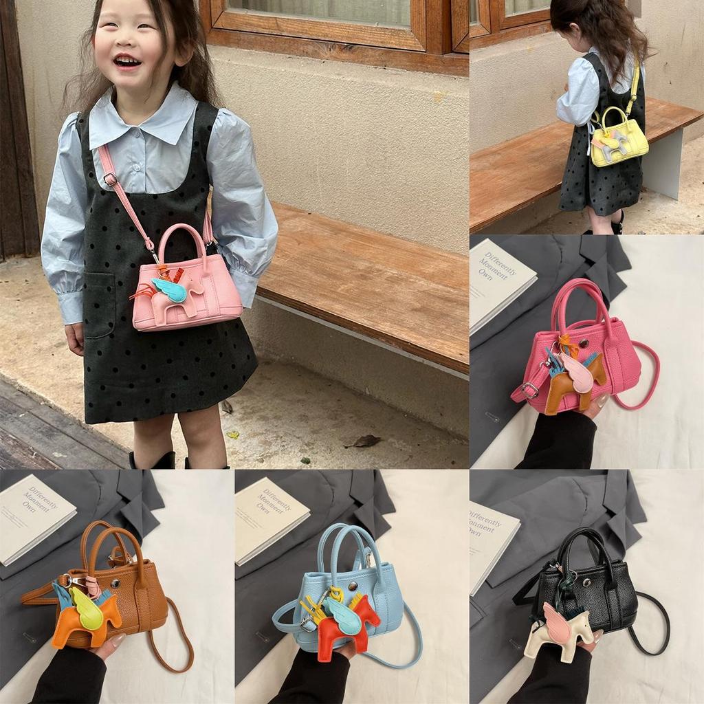 Autumn Girls Handheld Garden Bag With Pu Material For Kindergarten Use