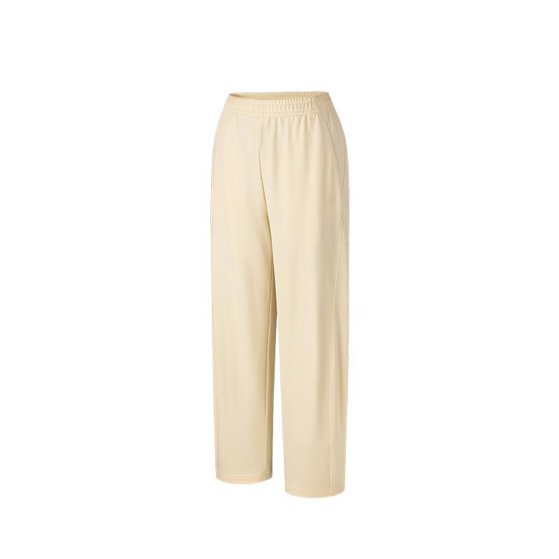Anta Summer 2026 Long Sweatpants Knitted Sports Pants Women bottoms Shell-Khaki 962628305-1