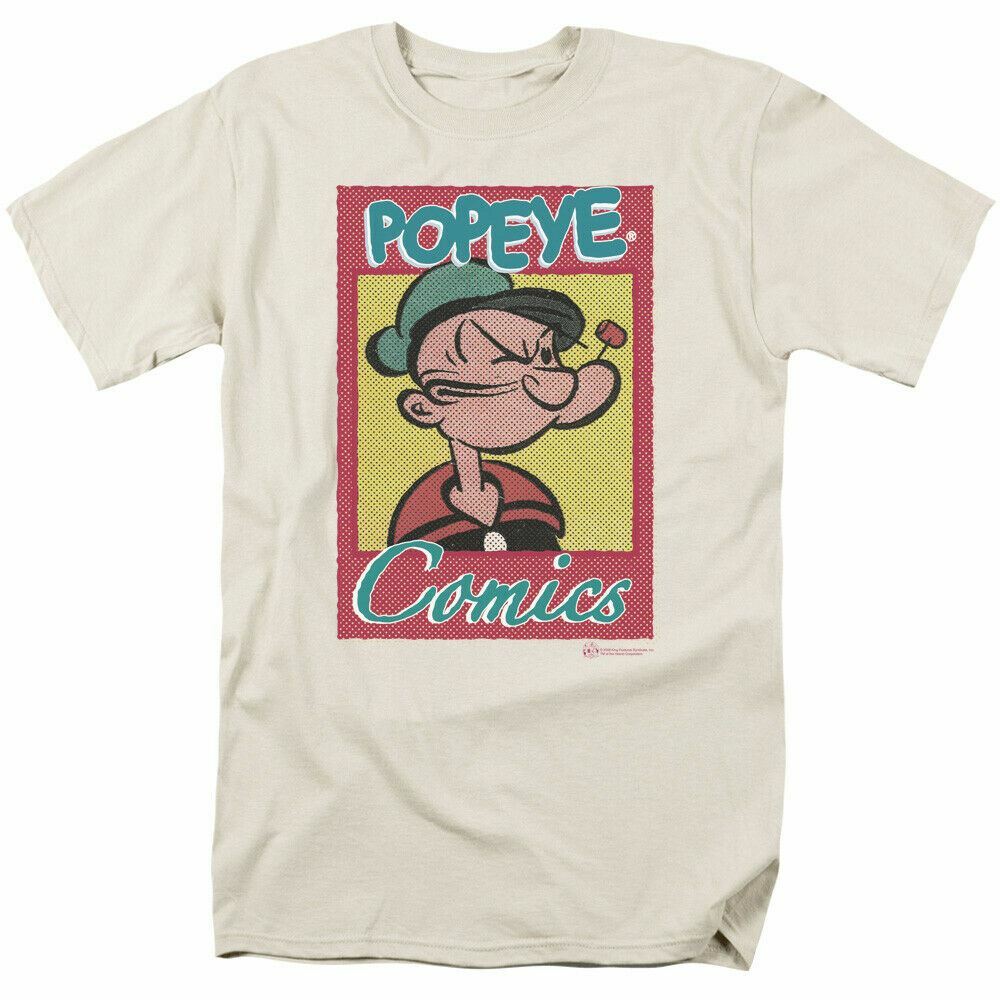 26 Popeye Popeye Comics T Shirt Mens Licensed Sailor Man IDW Comics Tee Cream Unisex T-Shirt M