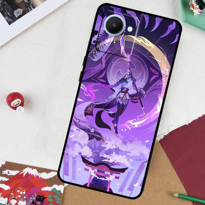 Raiden Shogun Genshin Impact Für Realme GT7 Pro GT 6T 5 6 C67 C75 C61 C55 C53 C51 C21Y C25S 10 11 12 13 14 Pro Plus Hülle