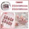 High-End Handmade Nail Art: Pure Desire Style Rhinestone Nail Stickers Collection.