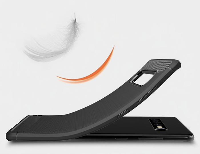 Sc Carbon Galaxy S10+ Czarny
