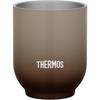 Thermos Vacuum Insulated Cup 240ml Brown Yunomi JDT-240 BW