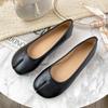 Split Toe Flat Shoes Woman Casual Tabi Ninja Flats Soft Leather Slip On Woman Trotters Moccasins Slippers Soft Bottom Loafers