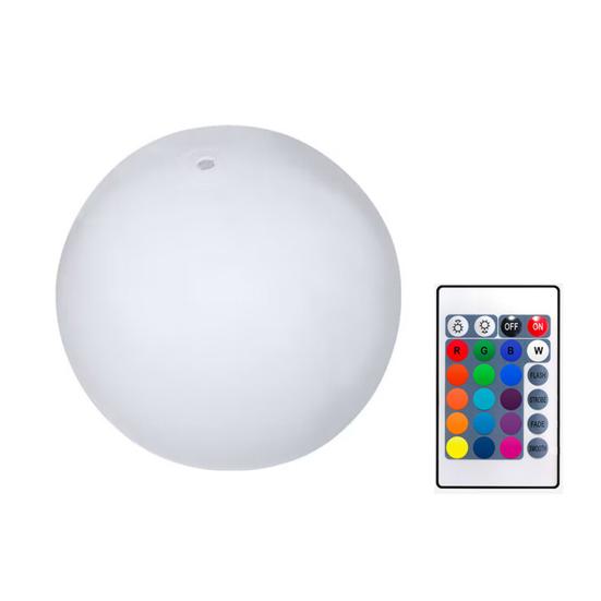 

Надувной шар на солнечной энергии с дистанционным управлением, 16 цветов, светодиодный свет, 3 режима работы, водонепроницаемый плавающий бассейн, украшение для вечеринки, световой шар A