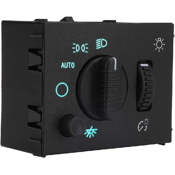 Headlight Switch Headlamp Dimmer Switch - Compatible With 2003-2006 Chevy Silverado, Suburban, Tahoe, GMC Sierra, Yukon, Cadillac Escalade - Replace