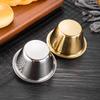 100/200/300ML 304 Stainless Steel Sauce Cup Tomato Seasoning Bowl Gold Western Steak Sauce Dish Snack Fruit Fry Food Container