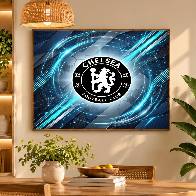 5D Diamond Painting Chelsea FC DIY Full Drill Diamond Art Kit Home Decoration