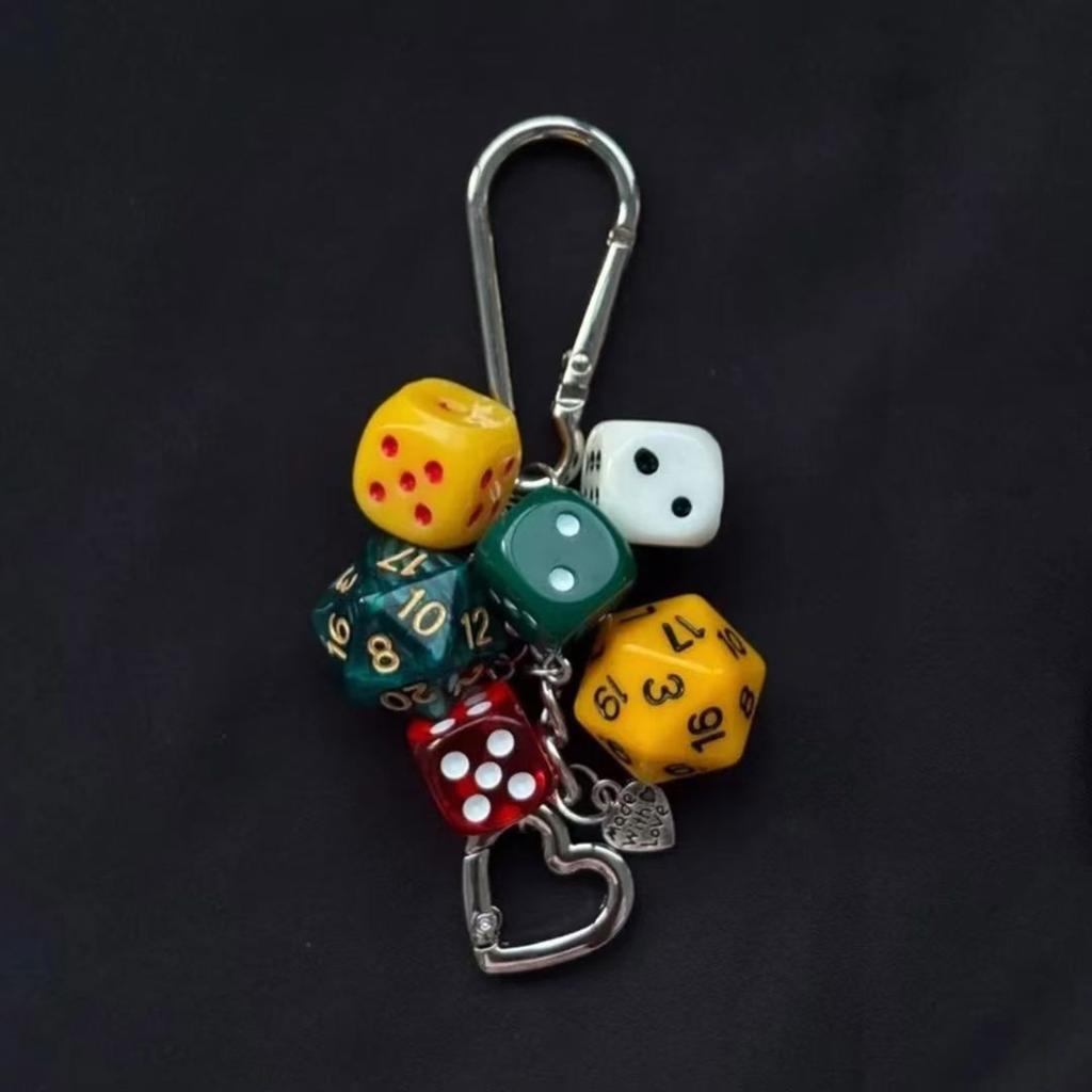 Módní Malé Kostky Softballové Klíčenky Pevná Plastová Pryskyřice Sportovní Přívěsek Přenosné Módní Doplňky