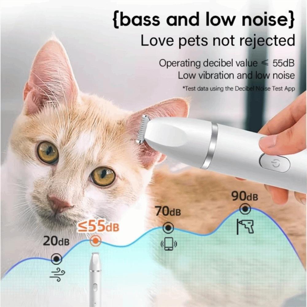 Rechargeable Pet Haircut Machine Multifunctional Pet Hair Trimmer  Cat Grooming