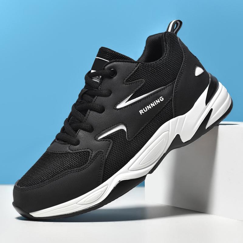Chaussures de sport pour étudiants, chaussures de papa, printemps nouveau pour hommes, extérieur, mode personnalisée, grande taille, chaussures décontractées