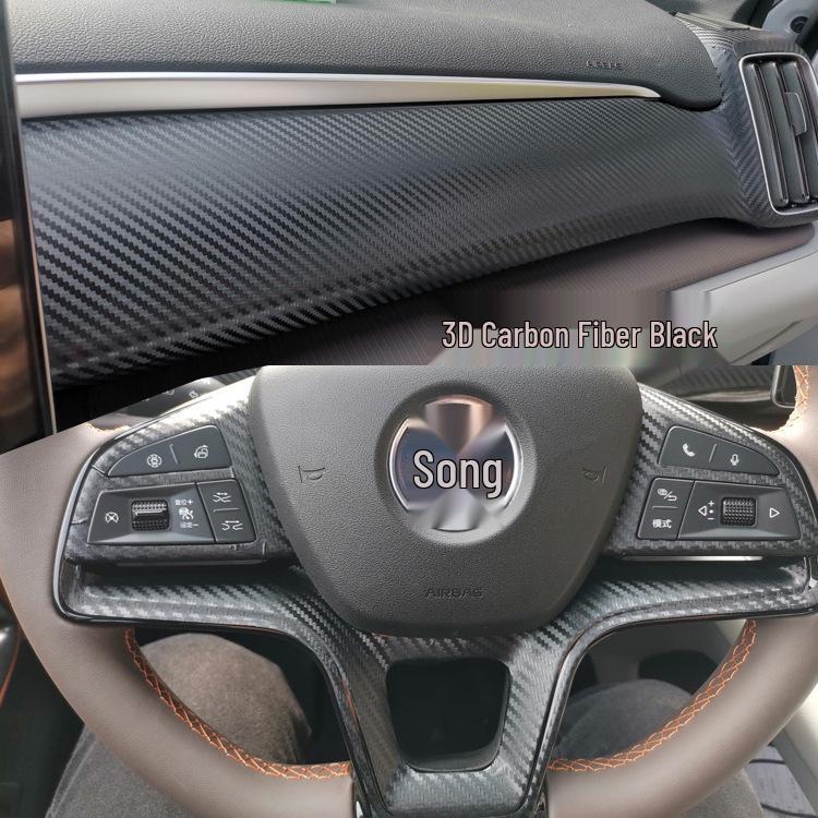 BYD Song Pro 21-22 Carbon Fiber Interior Stickers - Xiaoyun Edition