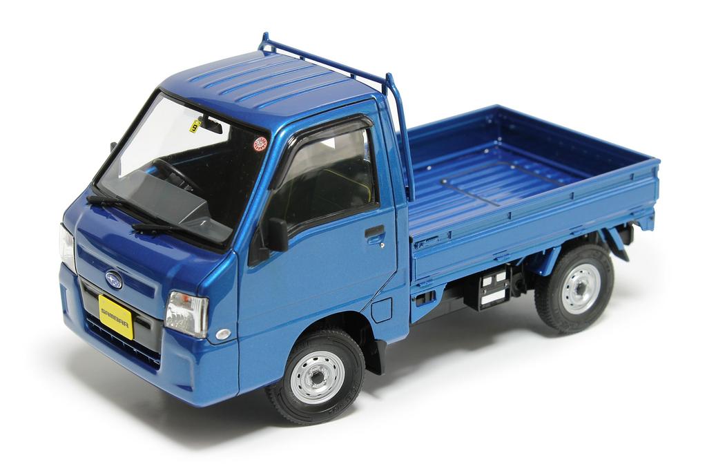 Aoshima 1/24 The Best Car GT Series No. 22 Subaru 11 Sambar Truck WR Blue Limited Plastic Model