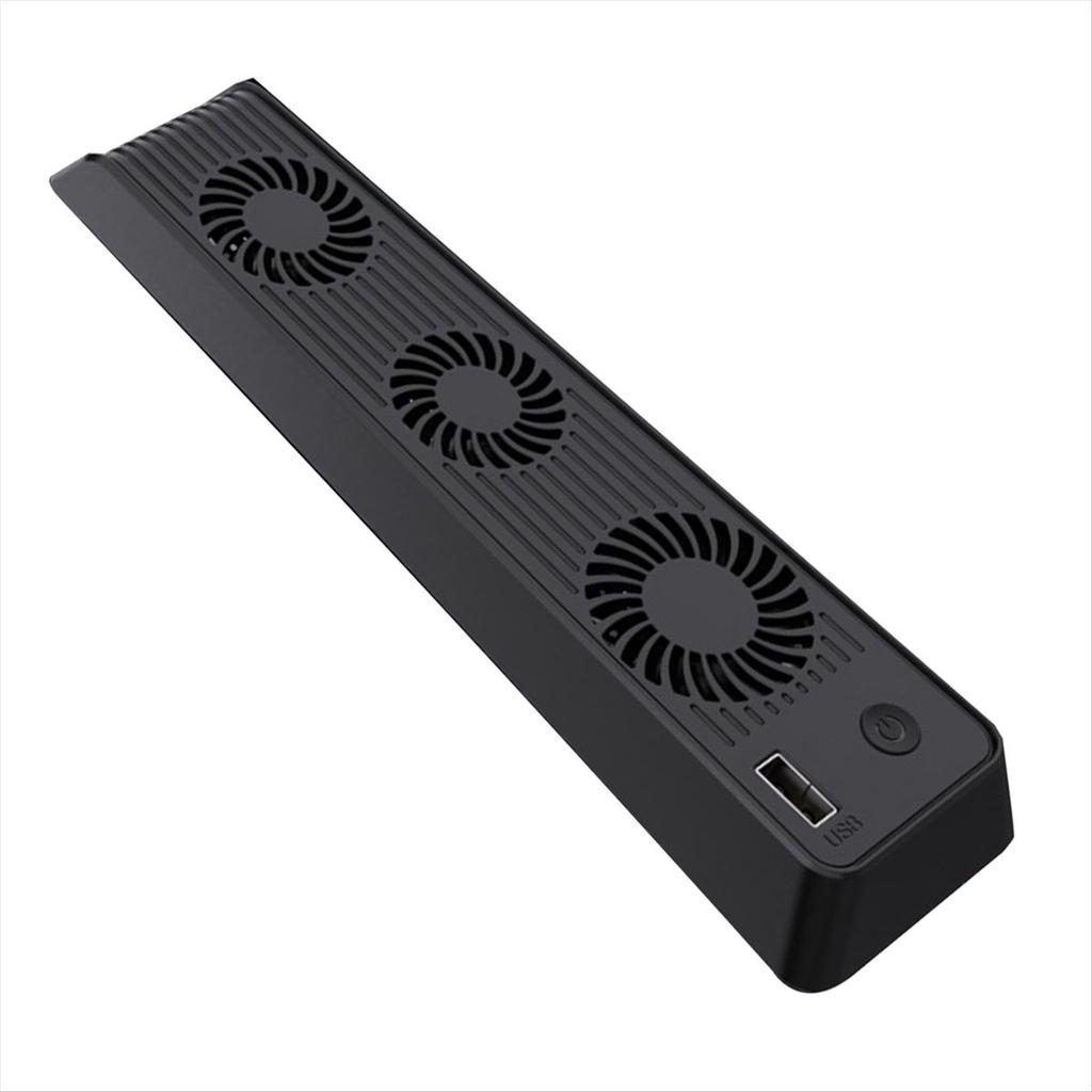 AS62 For PS5 Gaming Console Cooling Fan, Silent Noise Reduction Fan with LED Lights