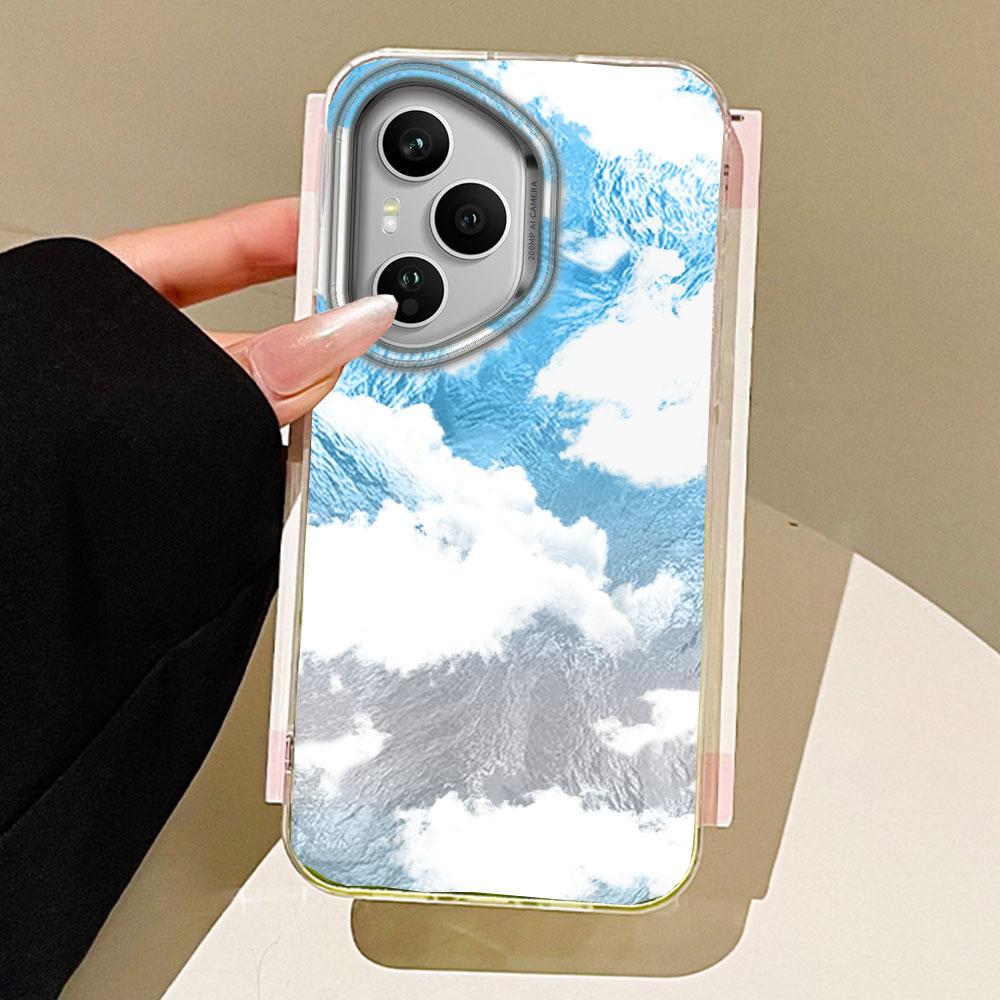 

Сине-белые облака Чехол для телефона для Honor 400 200 90 Smart Pro Magic7 6 5 70 Lite X9a X9c X9b X8b X8a X8c X7c X6c X6b X6c X6 Обложка Honor Magic7 Lite белый