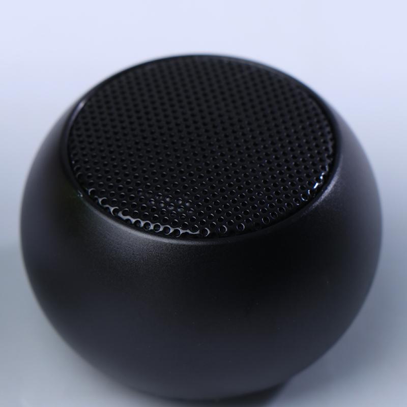 M3 High Quality Bass Mini Led Plating Loud Outdoor Sports Portable Round Small Wireless Speaker For Mobile Phone