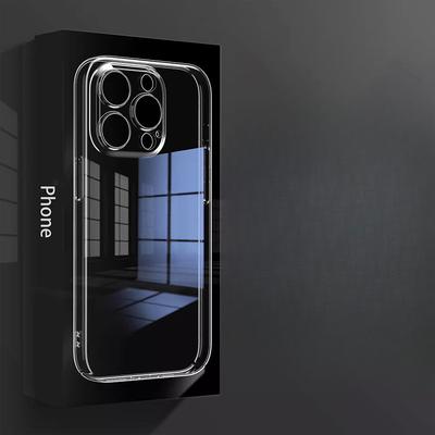 Fine Hole 16 Ultra-thin PC Transparent Case Suitable for Iphone13/14 Mobile Phone Case Apple 15 Anti-fall 11/XR Protective Case