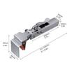 Drawer Fastening Clip Drawer Front Mounting Clip for Accurate and Quick Installation of Drawer Panels, Adjustable Fixed Clamp