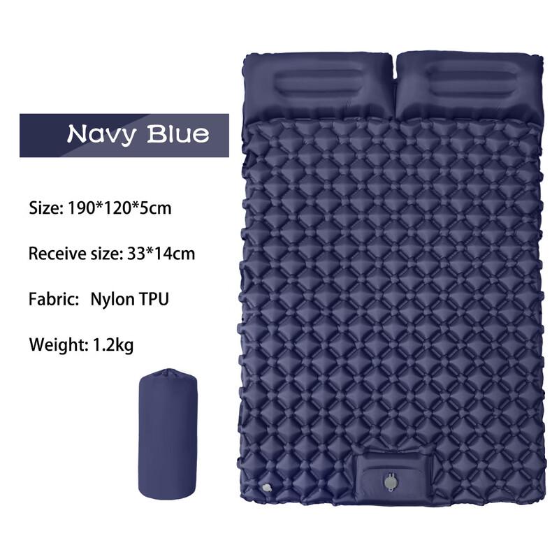 

OEING Portable Double Inflatable Camping Sleeping Pad