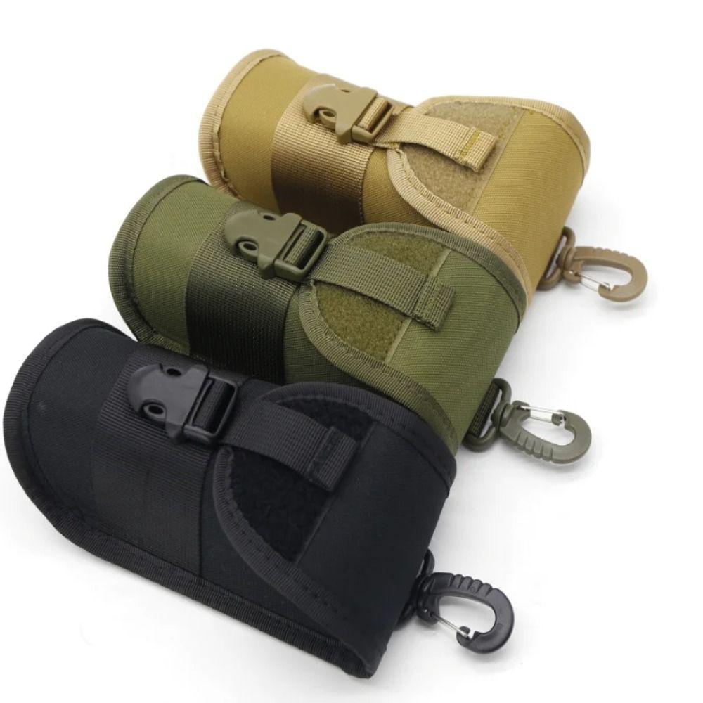 600D Nylon Hanging Glasses Pouch Portable Eyeglasses Case Bag Daily Protection